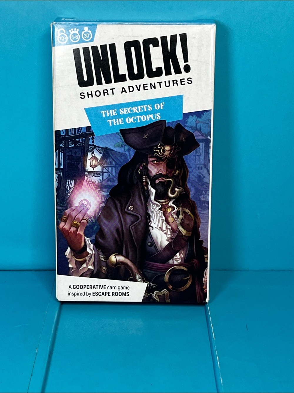 Unlock! Short Adventures - The Secrets of the Octopus - Cooperative Card Game